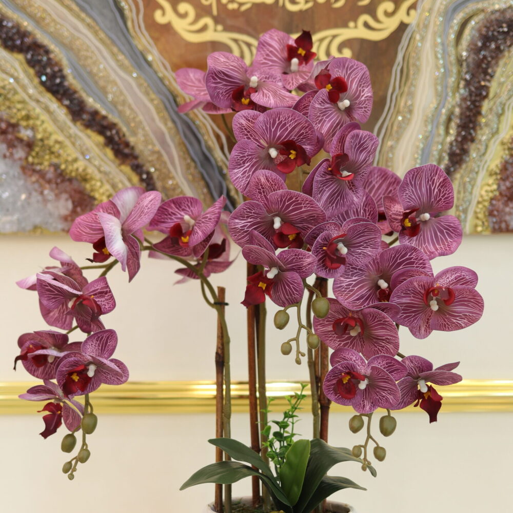 Matte Orchid 3 Stalks (Purple)