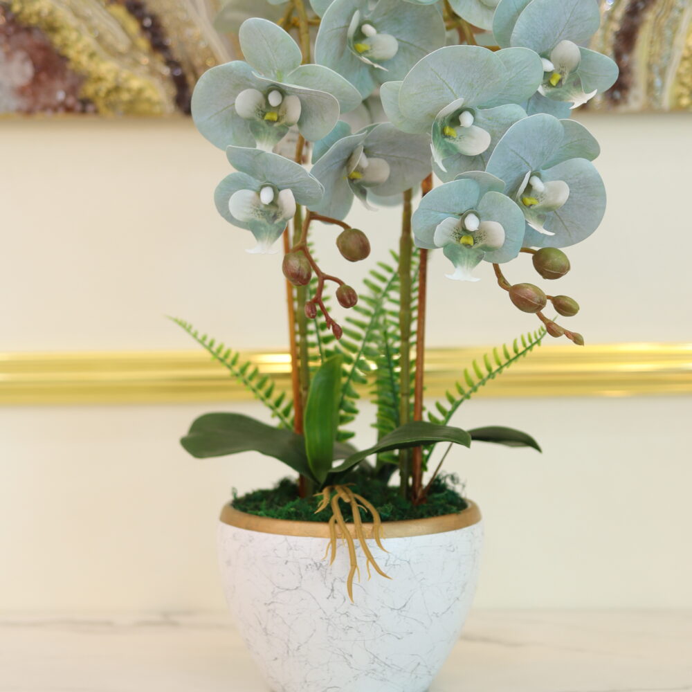 Matte Orchid 2 Stalks (Blue)