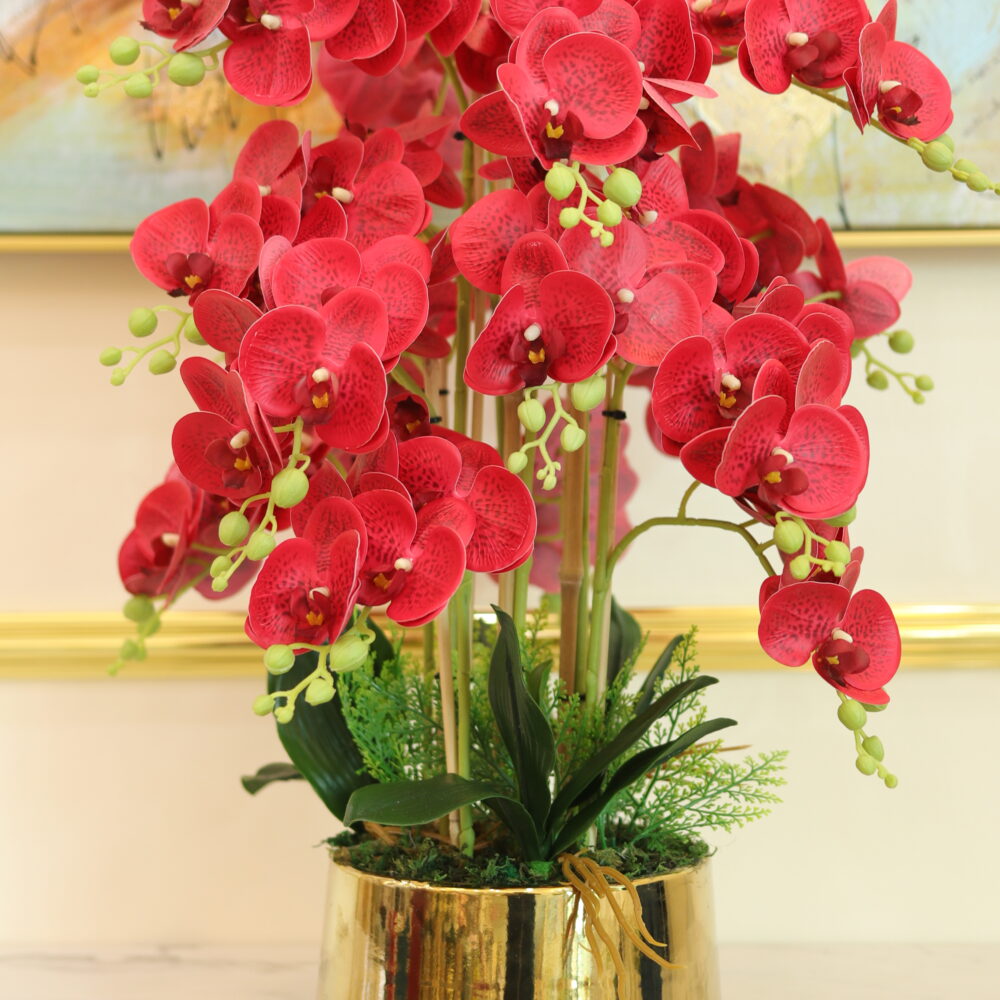 Matte Orchid 8 Stalks (Red)
