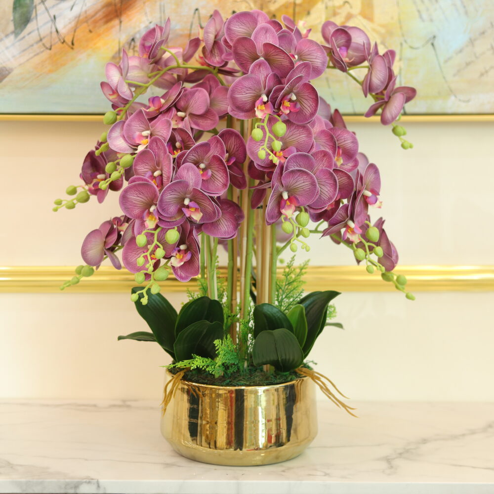 MATTE ORCHID 8 STALKS (PURPLE)